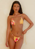 Rach Bikini Bottoms - Orange Tropical