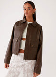 Sloane Jacket - Brown
